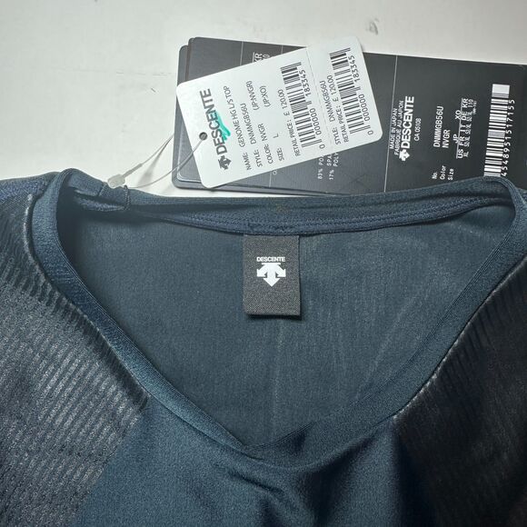 DESCENTE Neo Genome HG L/S Compression Running Shirt Mens L NWT - Picture 7 of 12